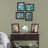 Burge 6-Piece Rectangle Picture Frame Set, Black-192342867