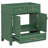 Solid Wood Frame Bathroom Storage Cabinet-1066158850