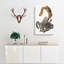 Cat Squirrels by J.W. Audubon - Wrapped Canvas Painting-55371233