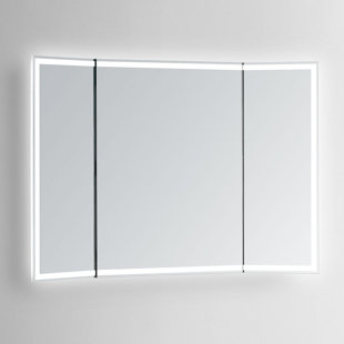 Miroir de salle de bain 3 lumières