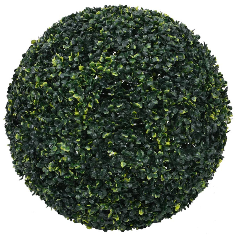 Faux Boxwood Plant in Pot, 20.47cm H x 20.47cm W x 52cm D