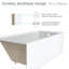 Baignoire en alcôve avec tablier 60 "x 30" Voltaire-59675710-98231302