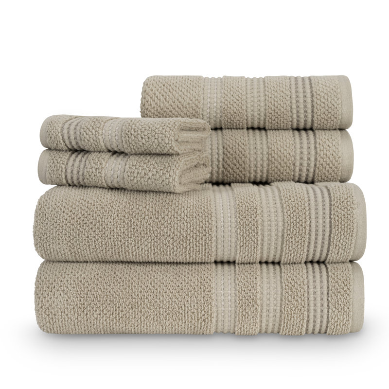 Portland Casual Linen 6pk Assorted Towel Set, Casual Linen