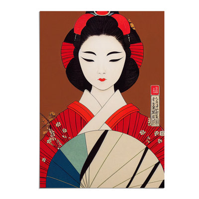XV1022-4968X View Of A Geisha No.3 - Print