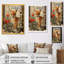 «Brown Deer Winter Adventure I - Fox Animal», art mural-768245666-539051008