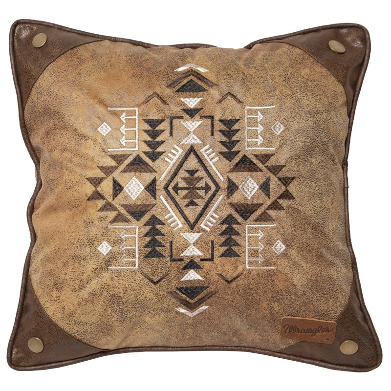 Housse et insert de coussin carré Wrangler Four Corners