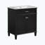 Meuble-lavabo de salle de bain avec lavabo en céramique-456840178-456840179