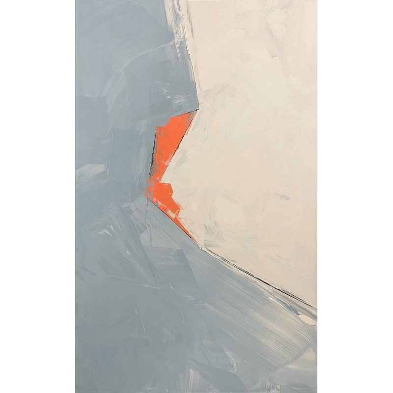 «Geo I» par John Beard, reproduction sur toile sans cadre, H 40 po x l 60 po x P 2 po