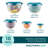 Leak-Proof Nestable Round 5 Container Food Storage Set-61818127