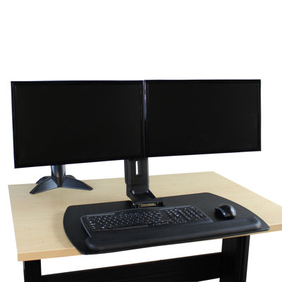Support pour bureau 2 écrans à hauteur ajustable Hover Helium Jr
