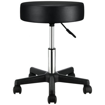 Tabourets roulants pivotants à hauteur réglable avec roulettes, capacité de 400 lb pour le bureau médical de Tatoo