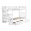 Lit superposé en bois robuste avec escalier et lit gigogne Ilariana-1005438531-1056285637