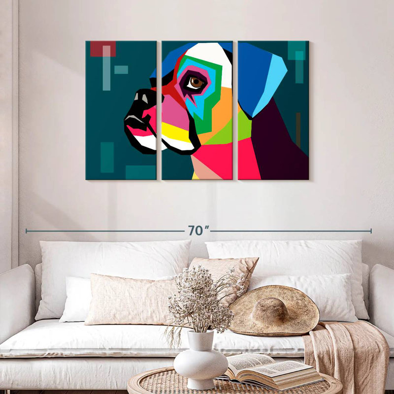 Boxer Brampt, H 28 po x l 45 po
