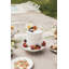 over&back Coupe Stoneware Round Cake Stand - Dessert Holder Perfect For Pies, Cakes, Cupcakes, Sweets, And More - All-occasion Decorative Display Dish - 11.1" D X 3" H - Semi-matte-101382785