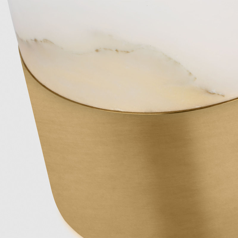 Caspe Alabaster 6 Rechargeable Table Lamp