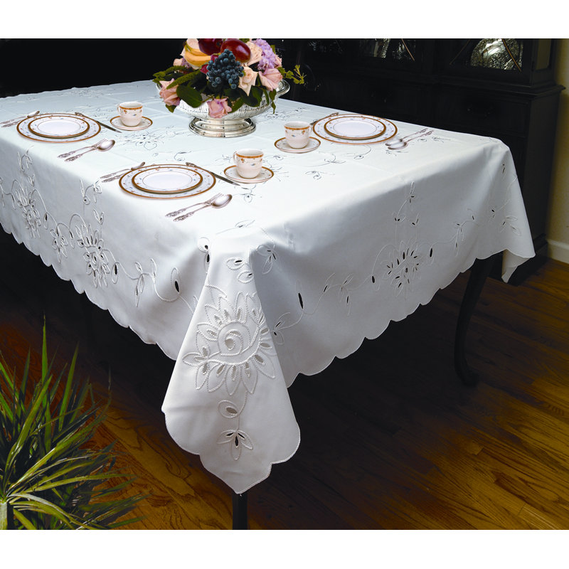 Nappe Avery, Blanc, L 140 po x l 70 po
