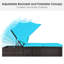 Chaise longue avec coussin Cieran