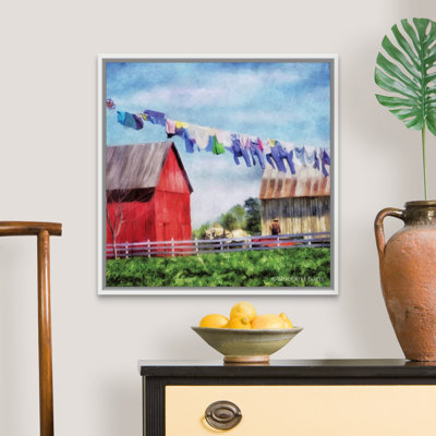 " Clothesline Farm " by Bluebird Barn