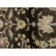 Hand Knotted Wool Area Rug in Brown And Cream