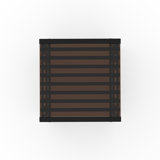 PINSTRIPE DARK END TABLE