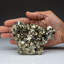 Pyrite avec sphalérite du Madan, Rhodope, bulgarie