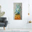 Ensemble d'ananas sur toile 3 pièces-1893684574