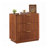 Wavy Design Storage Chest with 3 Drawers-1522900863