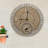 Taylor Terra Cotta Poly Resin Indoor/Outdoor Clock and Thermometer, 14 Inch, Multi-Color