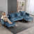 Chenille bleu est en rupture de stock