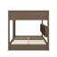 Lit superposé grand sur grand avec armoires et ports USB-269562739