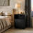 2-Drawer 1-Shelf Nightstand With Modern Design