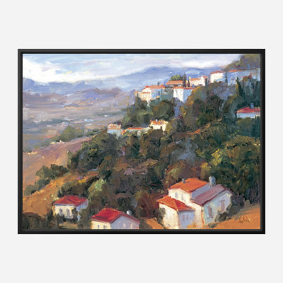 John Beard Collection''s Costa Del Sol On Giclee Canvas Hand Embellished Art