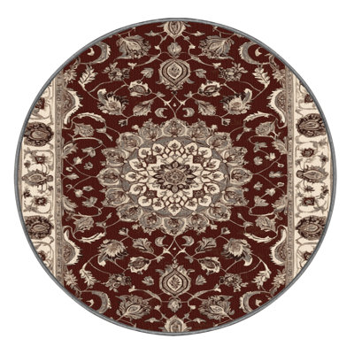 Tapis persan gris lavable à la machine