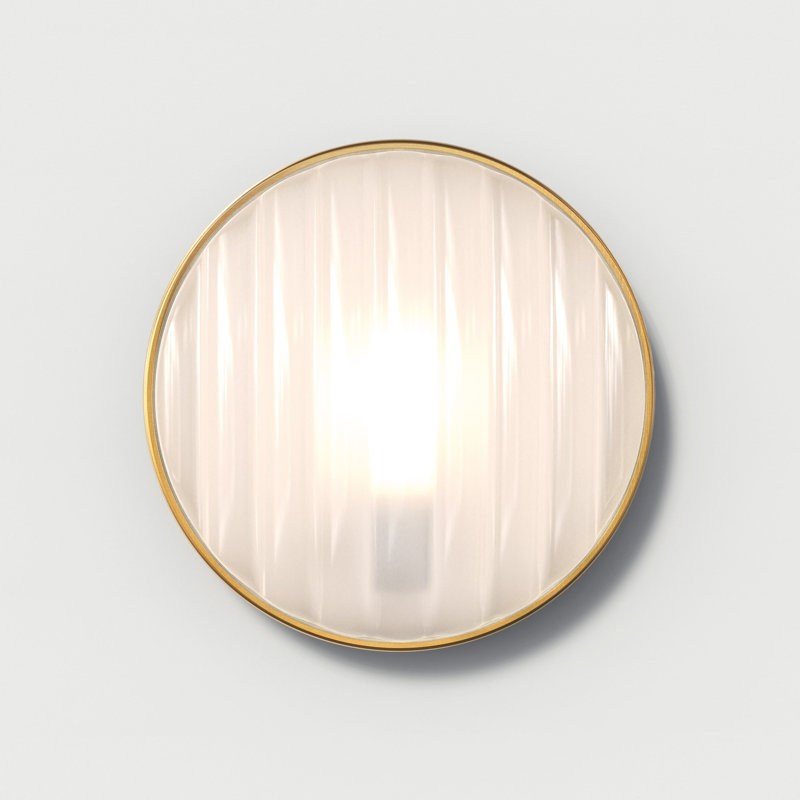 Montreal Round 300, PVD Brushed Brass