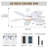 48" Tropical plam Leaf Ceiling Fan With Led Lights and Remote-1220273921