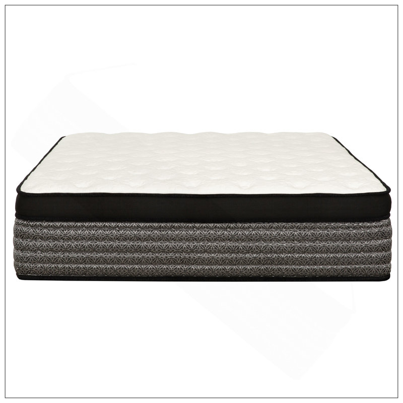 Premium 16 In. Pocket Coil Hybrid Mattress, Ultra Plush Gel Memory Foam Mattress For Comfort Sleep, King