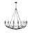 16 - Light Dimmable Empire Chandelier