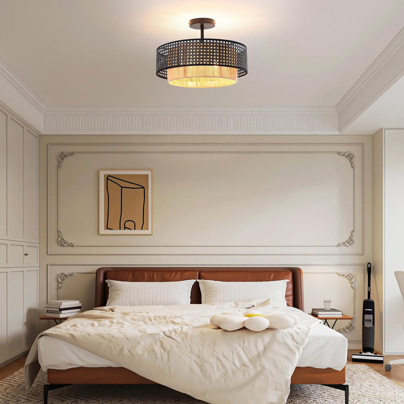 15.7-Inch Semi Embedded Ceiling Light
