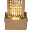 Fontaine d'extérieur de style bord de mer avec éclairage lumineux et pompe pour patio / jardin-115184313