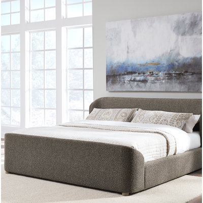 Lit plateforme tapissier Kris