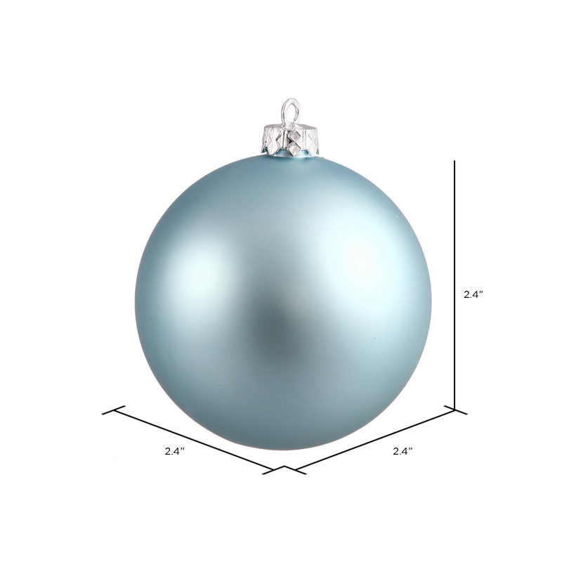 Boule incassable 2 po, Bleu pastel