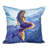 Beach Vacation Print Square Pillow Cover & Insert-818322196