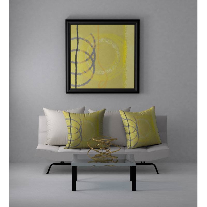  Housse et insert de coussin décoratif décoratif Pleasure Bits, H 24 po x l 24 po
