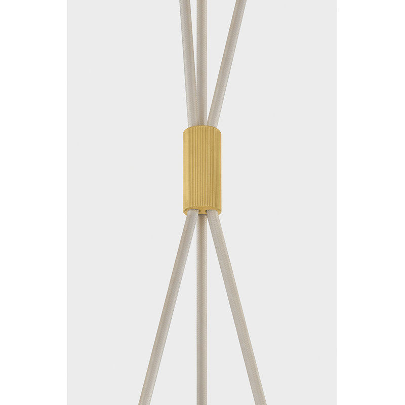 Luminaire suspendu Baudette, H 13,5 po x l 18 po x P 18 po