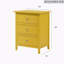 Table de chevet moderne jaune-2131908213