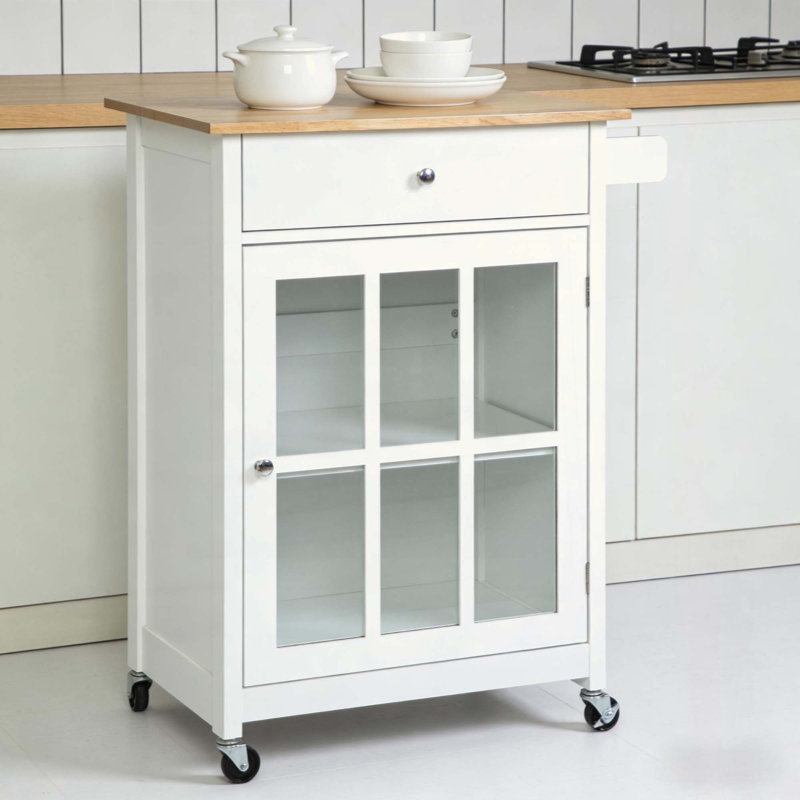 Îlot de cuisine mobile, chariot de cuisine portable