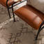Tapis ivoire / brun noué à la main Jaipur Living Zuri (5 pi x 8 pi)-82775602