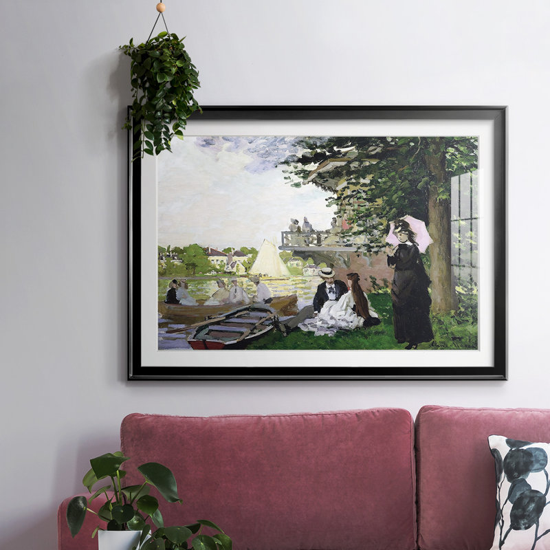 Le Landing State, 1869, Noir, H 19 po x l 27 po x P 1,5 po
