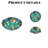 15.6 Inch Tiffany Style Ceiling Light - E26 Bulb Base/wall Control - Ceiling Light Fixtures