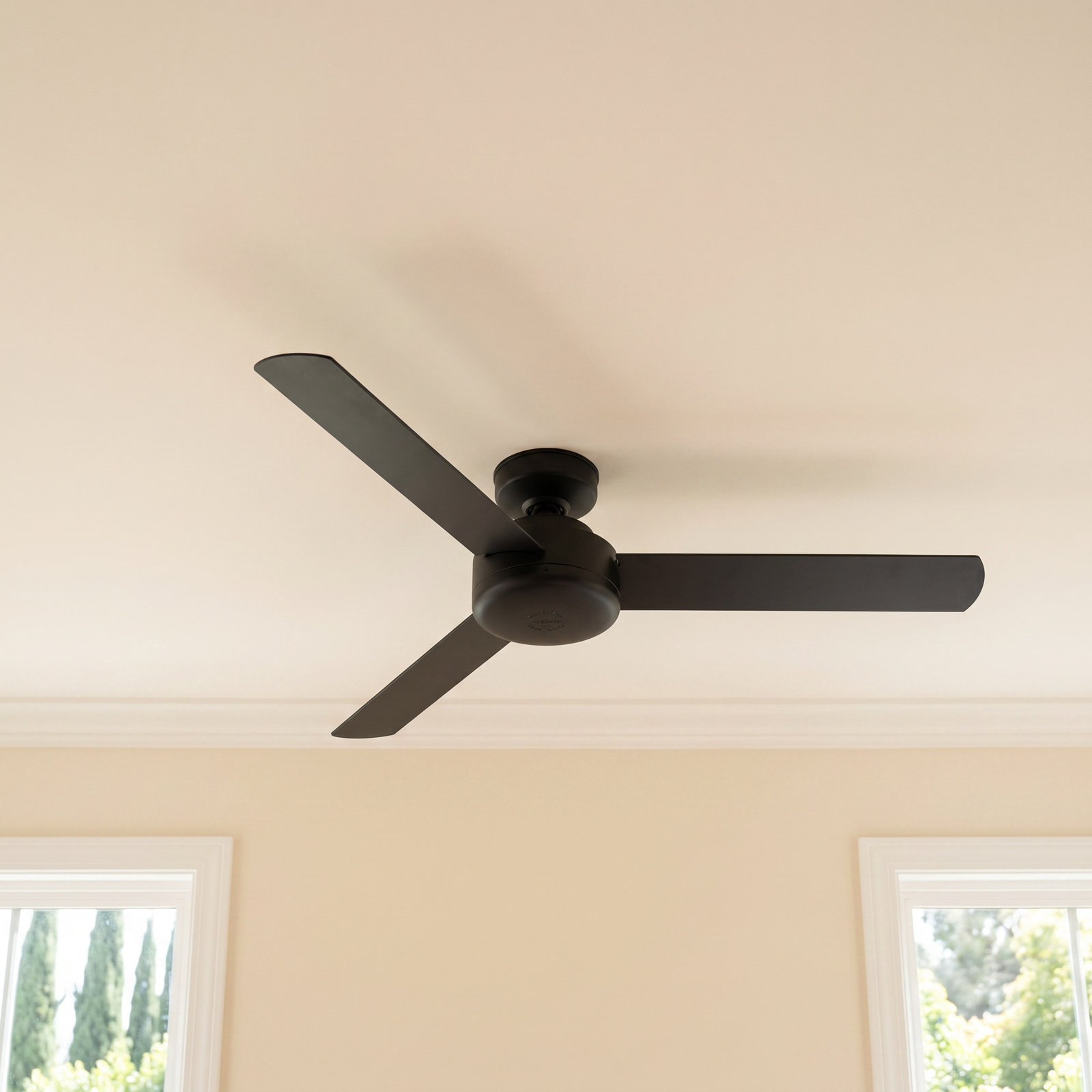 Presto 52" Ceiling Fan, Black